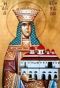 Santa emperatriz Teofanía