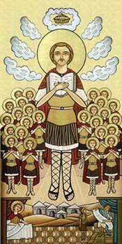 The Holy Martyr Maurice and the 70 soldiers with him