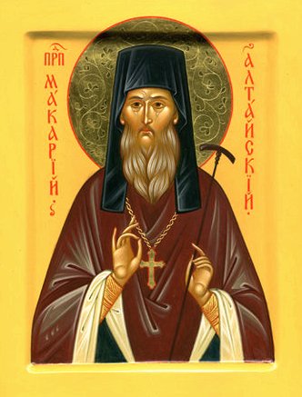 Преподобный Макарий (Глухарев), Алтайский, архимандрит 