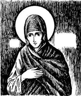 Преподобная Монегуна, праведная, чудотворица (Галл.)