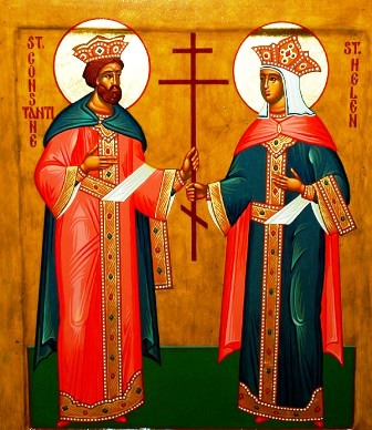 +++ Hl. Apostelgleiche Kaiser Konstantin und seine Mutter, Kaiserin Helena