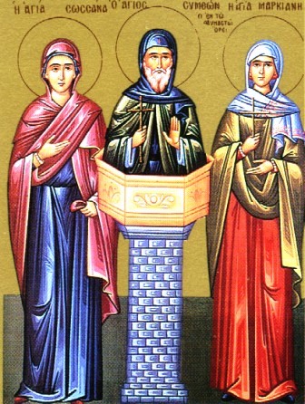 Ehrw. Simeon, der Säulensteher, der Jüngere