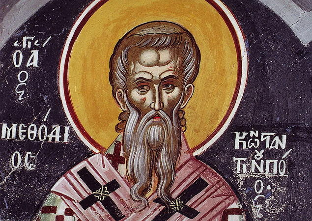 Hl. Methodios, Patriarch von Konstantinopel