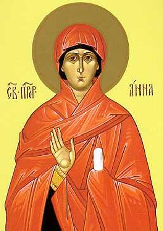 Sainte Anne, fille de Phanuel