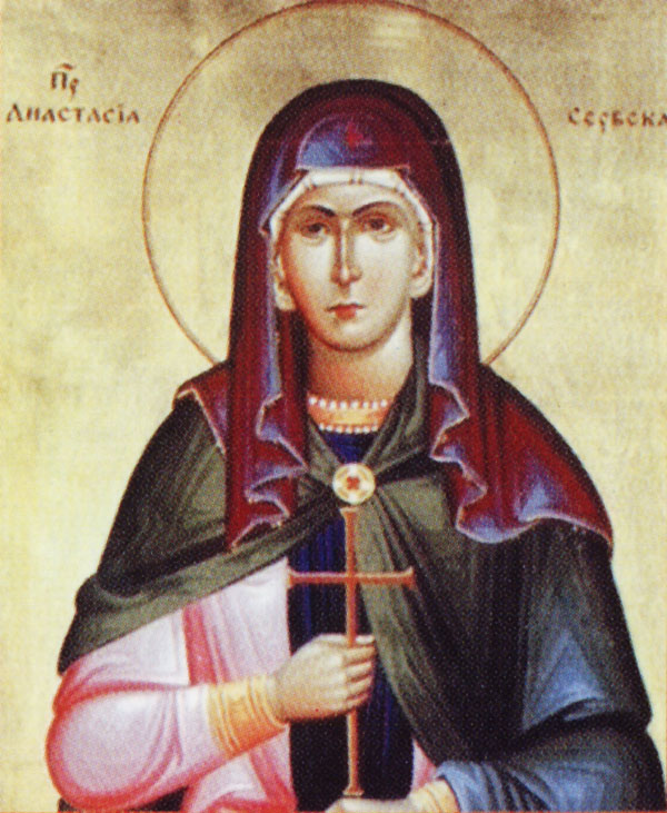 Shenjtorja Anastasia, nëna e Shën Savës