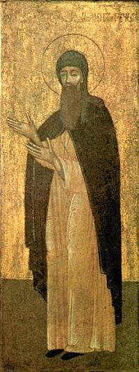 Saint Corneille de Pskov et son disciple Bassien