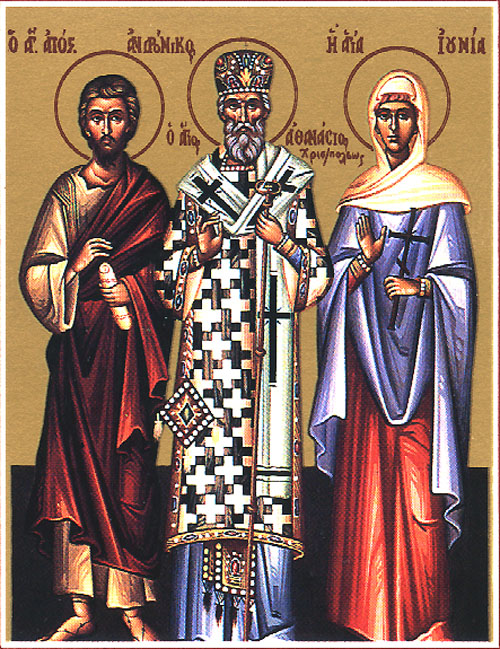 San Atanasio il nuovo, vescovo di Cristianopoli, il taumaturgo 