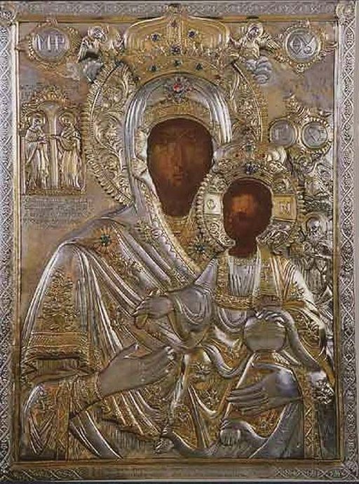 l'icona miracolosa della Madre di Dio 'Koukouzelis'