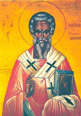 San Myron de Creta, obispo