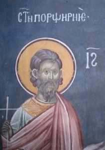 Ὁ Ἅγιος Πορφύριος ὁ μίμος