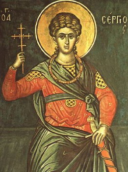 Hll. Märtyrer Bacchus und Sergius